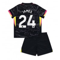 Chelsea Reece James #24 Tredjedraktsett Barn 2024-25 Kortermet (+ Korte bukser)